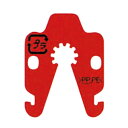 コニクリップ(手動式用)ポリ袋用1000枚レッド