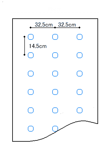 PO 穴あきトンネル 孔3列X幅210cmX長さ100mX厚さ0.05mm 直送品 (トンネルビニール トンネル 用 ビニール poフィルム 家庭菜園 ガーデニング ガーデン用品 農作業 道具 園芸用品 農業用品 農業用資材 農業資材) 2