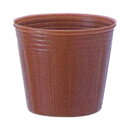カラーポット 口径10.5cm×高さ9.0cm 茶 100枚入