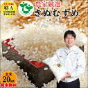 【3年連続特A】きぬむすめ 玄米20kg(10kgx2)精米無料 玄米/白米選べます 井澤商店4代目が生産農家を厳選吟味【稲美金賞農家の米】令和元年兵庫県稲美町産 産地直送