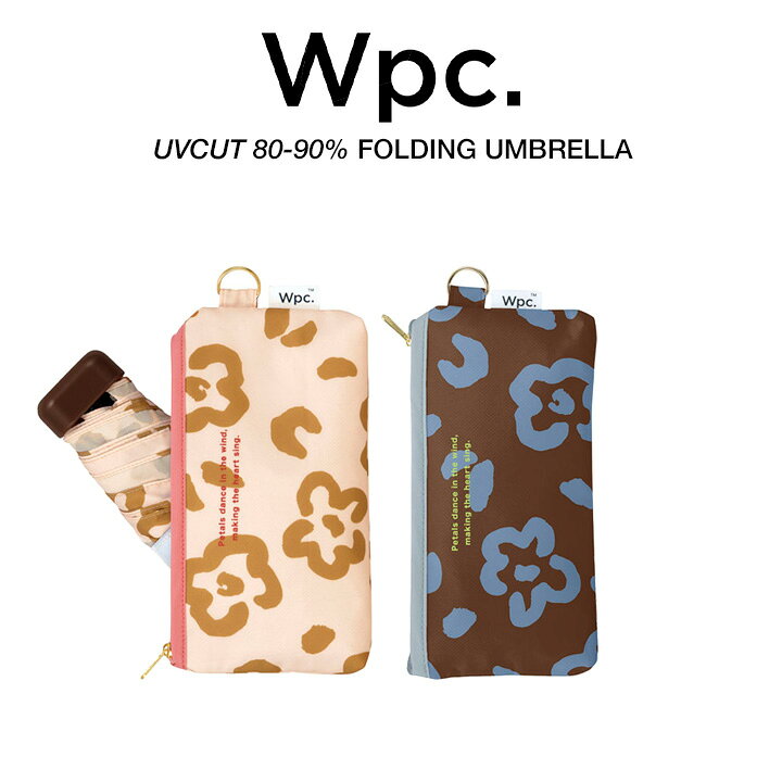 【Wpc】 折りたたみ傘 晴雨兼用傘 ペタルブリーズ　mimi Wpc. ワールドパーティー