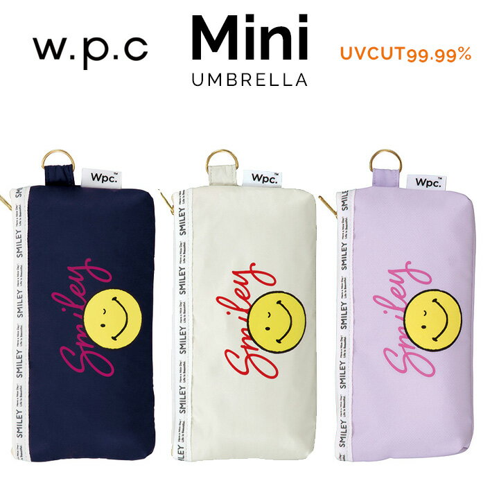 ワールドパーティー 【Wpc】 日傘 折りたたみ傘 遮光スマイリーウィンク mini w.p.c ワールドパーティー