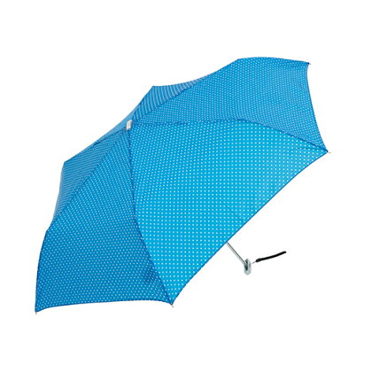 【waterfront】折りたたみ傘軽量165g傘薄型50cmポケフラットミニドットウォーターフロントシューズセレクション