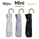 【Wpc】 日傘 遮光遮熱傘 折りたたみ傘 晴雨兼用傘 遮光フラワードローイング