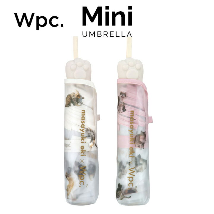 ワールドパーティー 【Wpc】肉球プラスティックアンブレにゃん　mini　masayuki oki X Wpc ビニール傘