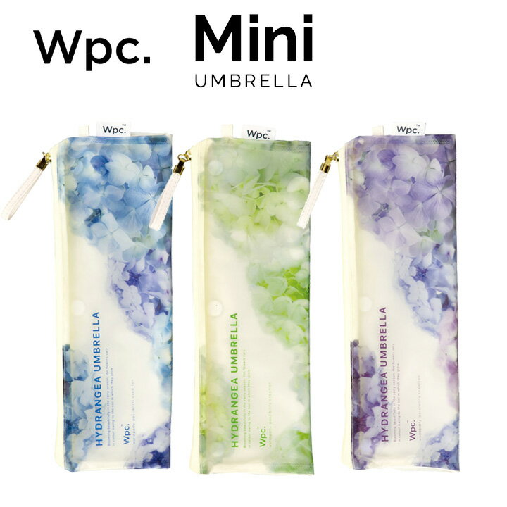 ワールドパーティー 【Wpc】 ビニール傘 折りたたみ傘 紫陽花アンプレラmini ワールドパーティー