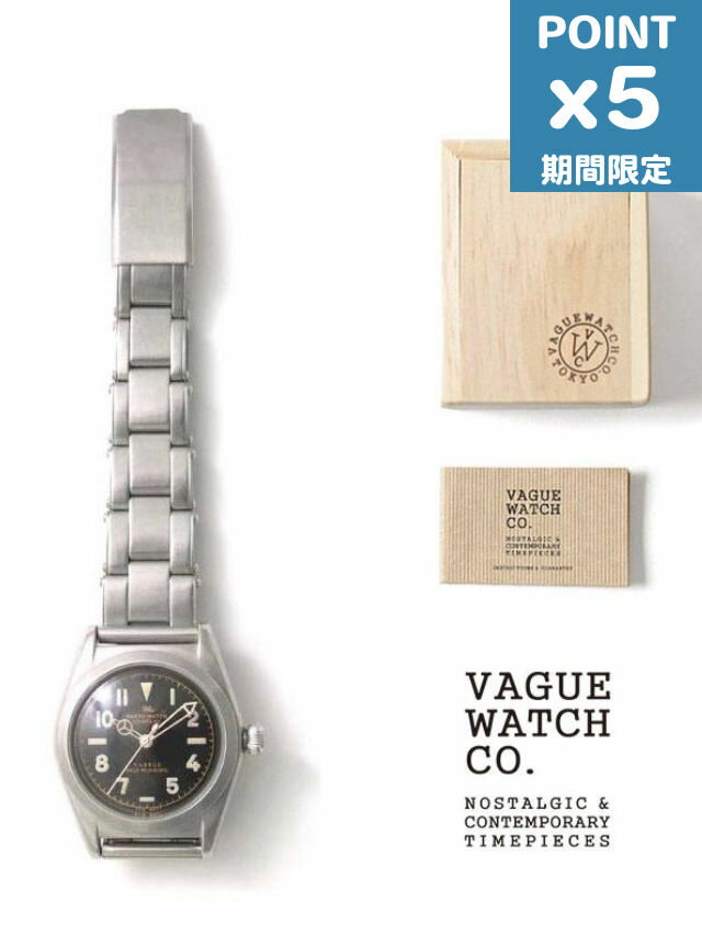 期間限定P5倍【VAGUE WATCH CO. / ヴァーグウォッチカンパニー】 自動巻き腕時計 - VABBLE stainless