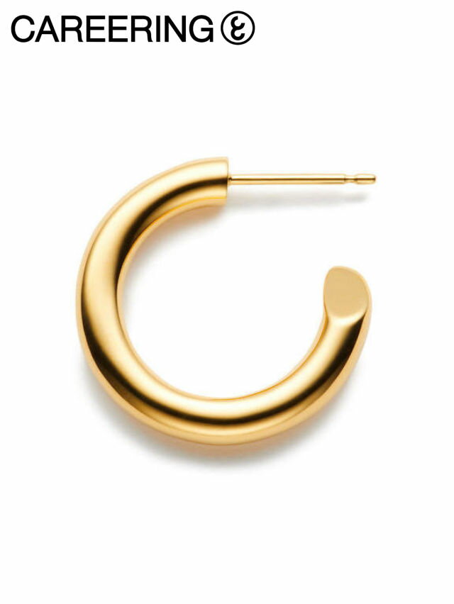 【CAREERING / キャリアリング】 【両耳用】プラシーボピアス PLACEBO 701(YW) シルバー925 / 18Kポスト