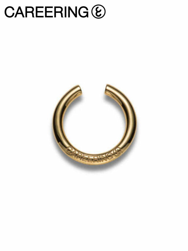 【CAREERING / キャリアリング】 【片耳用】イヤーカフ EAR CUFF 103(GOLD)|ユニセックスアクセサリー