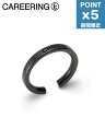 期間限定P5倍【CAREERING / キャリアリング】 【片耳用】イヤーカフ EAR CUFF HEMI 103(BK)|ブラックカラー・ユニセックスアクセサ...