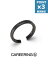 ָP3ܡCAREERING / ꥢ󥰡 Ҽѡ 䡼 - EAR CUFF HEMI 103(BK)