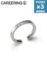 期間限定P3倍【CAREERING / キャリアリング】 【片耳用】イヤーカフ EAR CUFF HEMI 103(SV)|シルバー925・ユニセックスアクセサ...