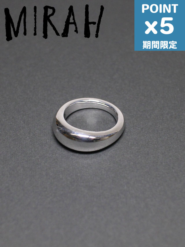 期間限定P5倍【MIRAH / ミラ】 リング - R106 - SILVER
