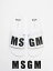 【MSGM / エムエスジーエム】 MSGMロゴ サンダル - LOGO POOL SLIDE - WHITE