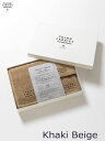 【THING FABRICS / シングファブリクス】 タオルセットギフトボックス -Khaki Beige