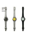 【VAGUE WATCH CO. / ヴァーグウォッチカンパニー】 【クォーツ式ダイバーズウォッチ】 DIVER’S SON ステンレスベルト - ダイバーズサンSON01-SB