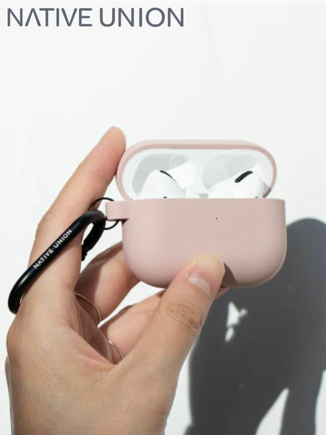 【NATIVE UNION / ネイティブユニオン】 エアポッズプロケース - ROAM CASE FOR AIRPODS PRO - PINK