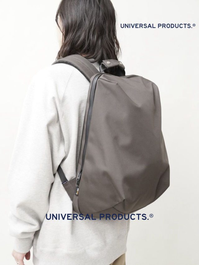 【UNIVERSAL PRODUCTS / ユニバーサルプロダクツ】 ニューユーティリティバッグ / リュック / バックパック - NEW UTILITY BAG - CHARCOAL