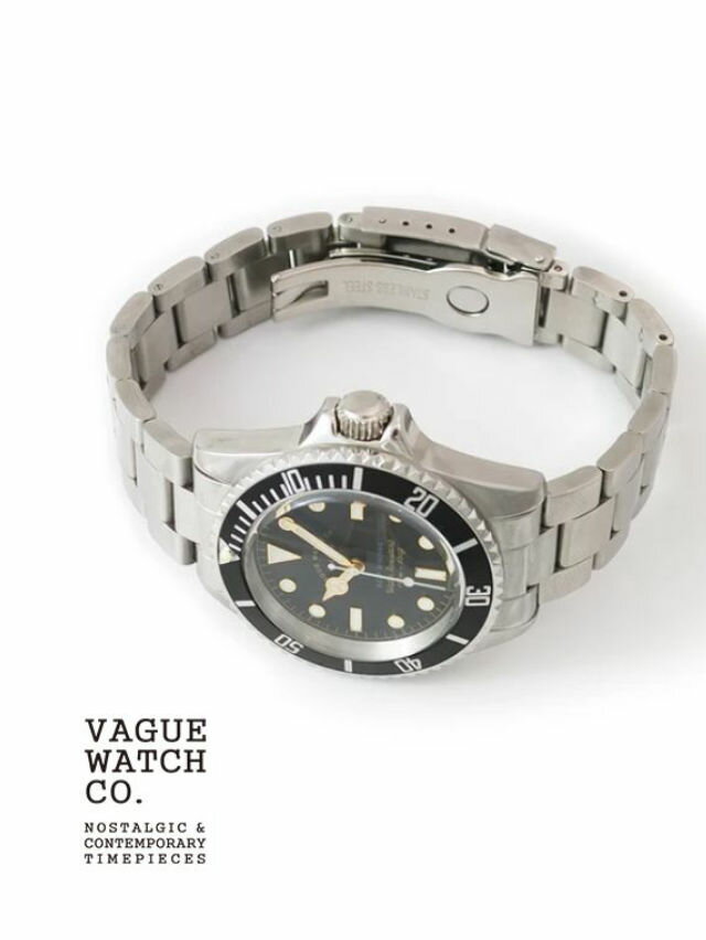 【VAGUE WATCH CO. / ヴァーグウォッチカンパニー】 GRY FAD -Depths Black - 自動巻き ダイバーズウォッチ