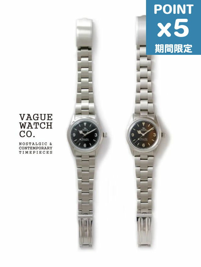 期間限定P5倍【VAGUE WATCH CO. / ヴァーグウォッチカンパニー】 Every-One 自動巻き腕時計