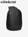 【1500円クーポン】【cote&ciel / コートエシエル】 ISAR M ECOYARN Obisian Black- バックパック / リュック