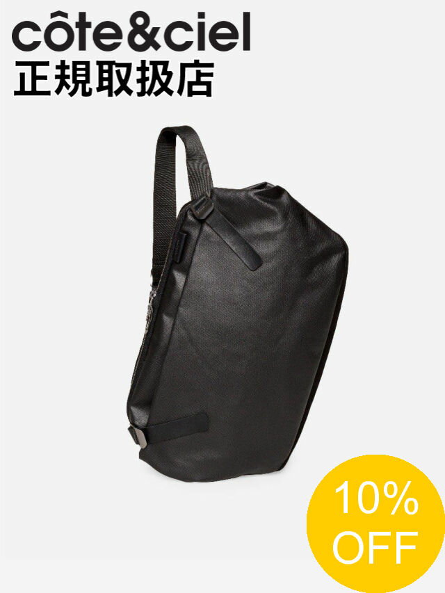 SALEۡcote&ciel / ȥ RISS - Coated Canvas Black 13 NEW - å󥸥㡼 / ܥǥ Хå