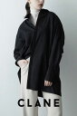 【CLANE / クラネ】 オーバーシャツ - C OVER SHIRT - BLACK