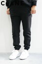 【CLANE / クラネ】 スウェットパンツ - C SWEAT PANTS - BLACK