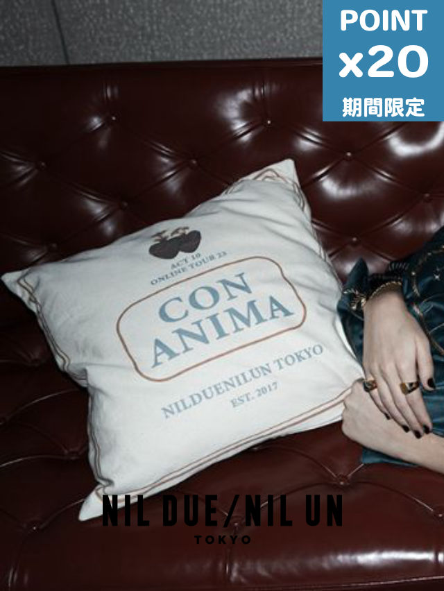 ָP20ܡNIL DUE / NIL UN TOKYO / ˥ ǥ奨 / ˥  ȡ硼 å󥫥С - CUSHION COVER / COTTON IVORY