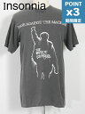 期間限定P3倍【Insonnia Projects / インソニアプロジェクト】 RATM コラボTシャツ - RATM L/S THE BATTLE OF LOS ANGELES 1999 - BLACK
