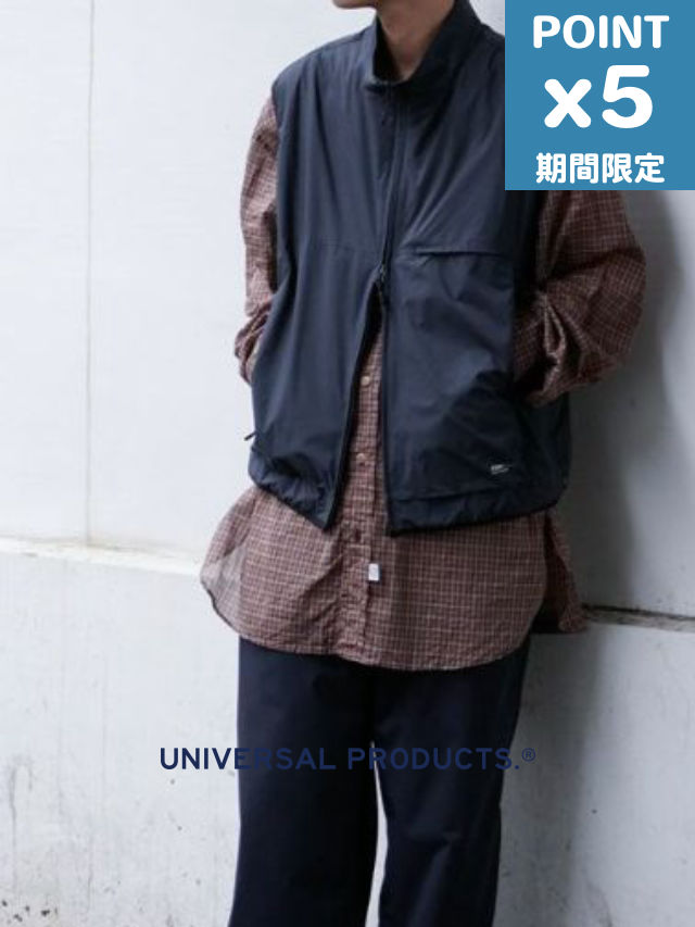 ָP5ܡUNIVERSAL PRODUCTS / ˥Сץġ ѥå֥٥ - PARTEX EQUILIBRIUM PACKABLE VEST - NAVY