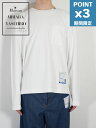 期間限定P3倍【Maison MIHARA YASUHIRO / メゾン ミハラヤスヒロ】 【in・stru(men-tal). / インストルメンタル】 ポケットロングスリーブカットソー - POKET LS TEE - WHITE
