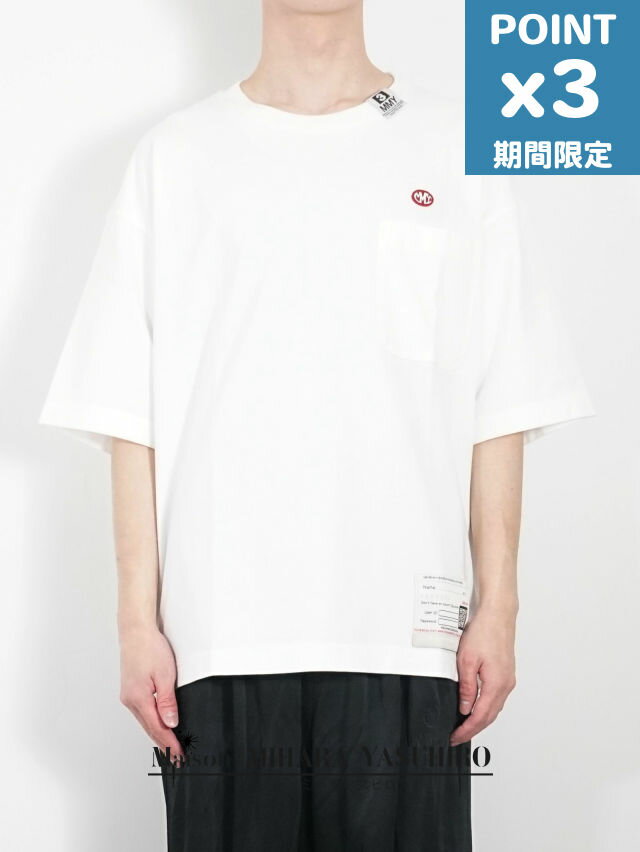 期間限定P3倍 バックプリント ティーシャツ - Back Printed T-shirt - WHITE