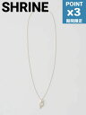 期間限定P3倍【1500円クーポン】【SHRINE / シュライン】 " YENTOWN KZM 着用" アイコニック ネックレス - ICONIC NECKLACE SILVER
