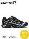 【正規品】【SALE】【SALOMON / サロモン】 XT-6 (GORE-TEX) - ゴアテックス スニーカー - BLACK / BLACK / FTW SILVER - 【ralphさん着用モデル】