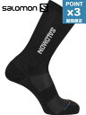 【正規品】期間限定P3倍【SALOMON / サロモン】 ソックス / 靴下 - 365 CREW - BLACK