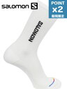 【正規品】期間限定P2倍【SALOMON / サロモン】 ソックス / 靴下 - 365 CREW - WHITE