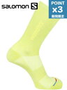 【正規品】期間限定P3倍【SALOMON / サロモン】 ソックス / 靴下 - 365 CREW - DARK CITRON