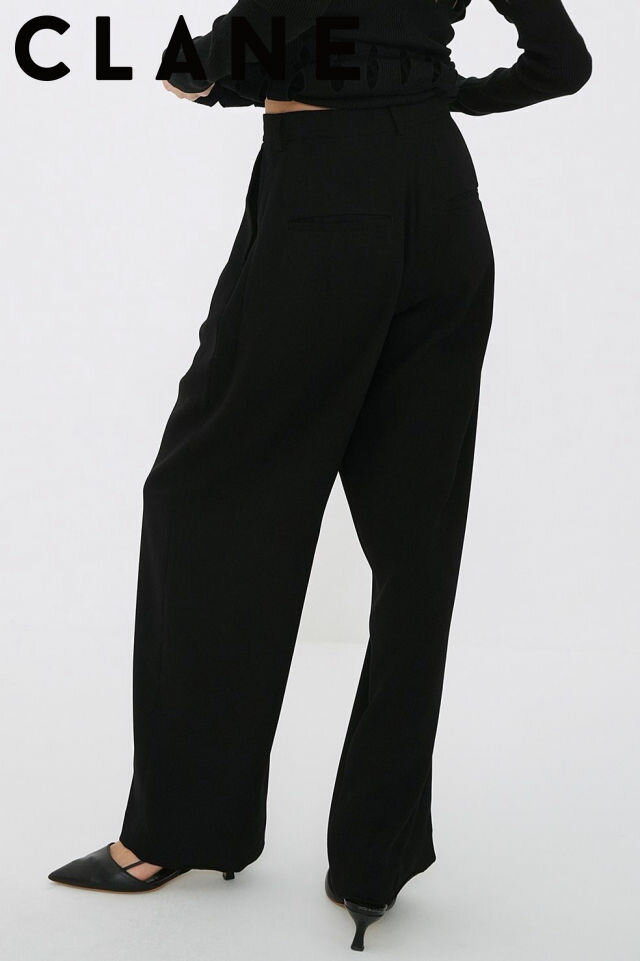 CLANE / ͡ 25SSۥ١ååѥ - BASIC TUCK PANTS