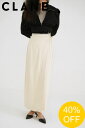 【SALE】【1500円クーポン】【CLANE / クラネ】 ラップスカート - 2WAY ADJUST WRAP SKIRT - IVORY