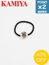【SALE】期間限定P2倍【KAMIYA / カミヤ】 ”KMY” コンチョブレスレット / ヘアゴム - CONCHO BRACELET