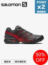 【正規品】【SALE】期間限定P2倍【SALOMON / サロモン】 SPEED CROSS 3 - ユニセックス スポーツスタイル スニーカー - RED × BLACK