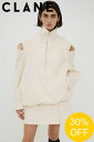 【SALE】【CLANE / クラネ】 ハイネックハーフジップジャージートップス - 2WAY OFF SHOULDER MODE JERSEY TOPS - ...