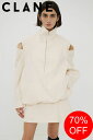 【SALE】【CLANE / クラネ】 ハイネックハーフジップジャージートップス - 2WAY OFF SHOULDER MODE JERSEY TOPS - ...