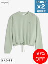 【正規品】【SALE】期間限定P2倍【1500円クーポン】【MAISON KITSUNÉ / メゾン キツネ】 【レディース】 ベイビー フォックス パッチ ドローストリング コンフォート スウェットシャツ 長袖 シンプル カジュアル おしゃれ