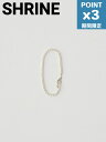 期間限定P3倍【1500円クーポン】【SHRINE / シュライン】 チェーンブレスレット - S CHAIN BRACELET SILVER