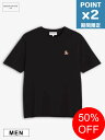 【正規品】【SALE】期間限定P2倍【MAISON KITSUNÉ / メゾン キツネ】 【メンズ】 チラックス フォックス パッチ レギュラー Tシ...