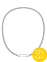 【SALE】【NUMBERING / ナンバリング】 Safety Pin Chain Layered Necklace - セーフティピンチェーンレイヤードネ...