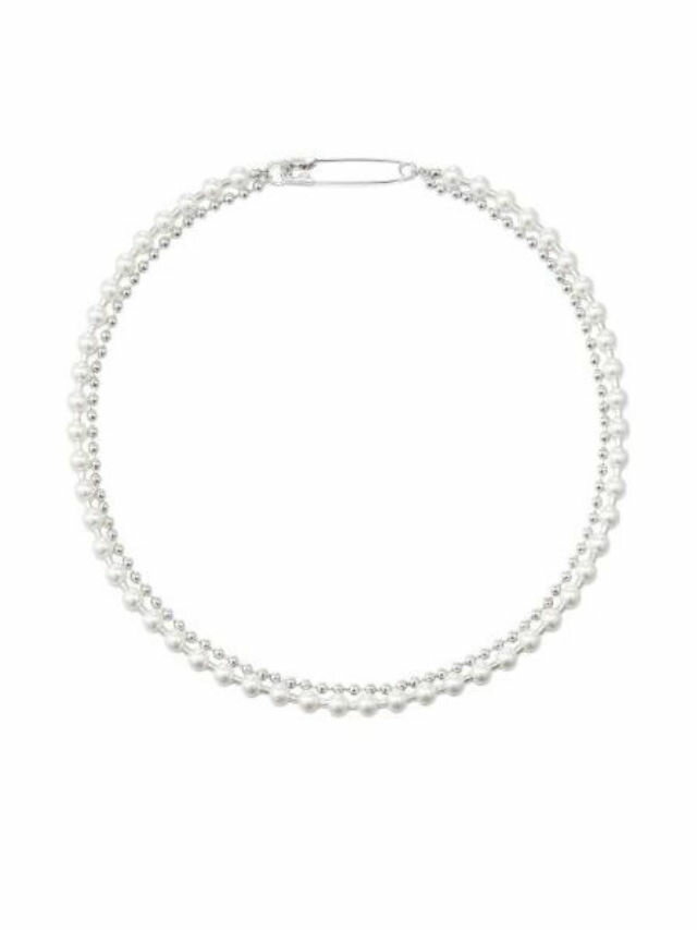 【NUMBERING / ナンバリング】 Safety Pin Necklace - セーフティピン ...