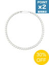 【SALE】期間限定P2倍【1500円クーポン】【NUMBERING / ナンバリング】 Safety Pin Necklace - セーフティピン ネックレス - WHITE【韓国・ジュエリー】